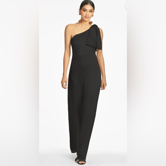 Sachin + Babi Dresses & Skirts - Sachin & Babi One Shoulder Bow Gown
